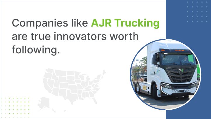 AJR Trucking is a Company with a Great Reputation